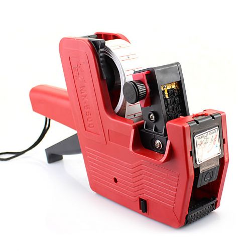 Red CROW MX-5500 Price Labeller Lable Tag Tagging Gun Shop Store Equipments