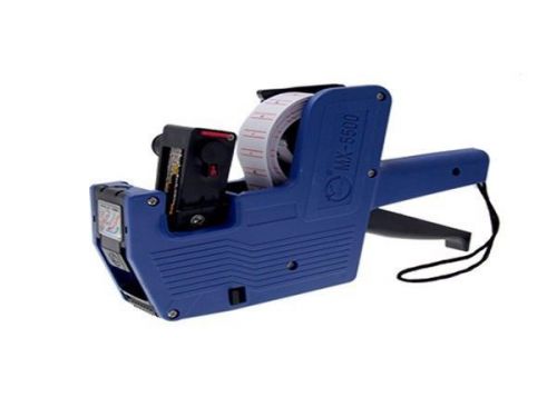 MX-5500 EOS 8 Digits Price Tag Gun with A Roll Label Paper Blue/Red Color