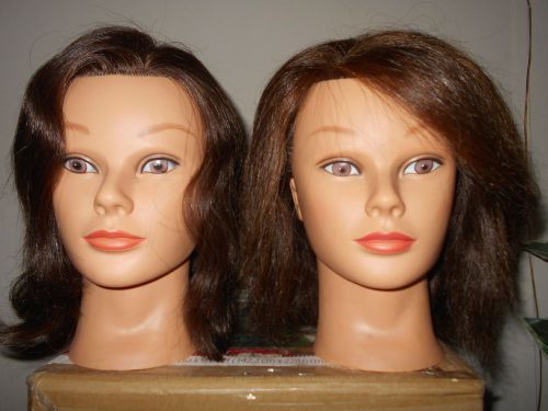 Two Female Mannequin Heads