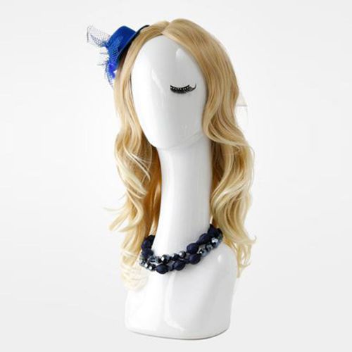20.47&#039;&#039; New Design Brand New Glossy White Female Mannequin Head for Hair Display