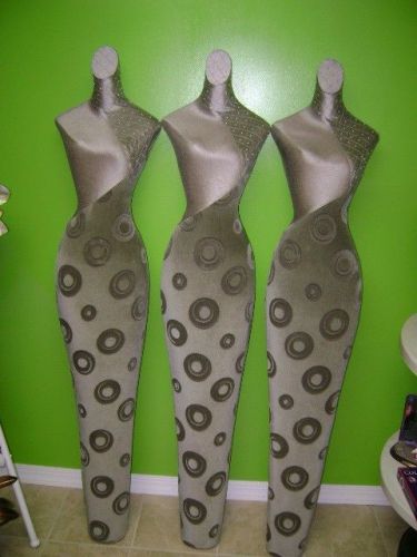 FEMALE MANNEQUIN BOMBSHELL LONG TORSO COUTURE DRESS FORM