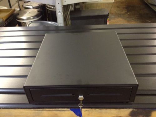 CASH DRAWER 16 1/4  X 16 1/4in- w/ LOCK &amp; REMOVABLE TRAY, &amp; CABLE-REDUCED!!!