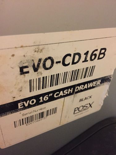 POS-X EVO -CD18B evo 18&#034; cash drawer