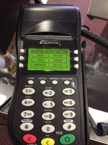 Equinox -Hypercom Optimum T4205 (Dial) Credit Card Terminal
