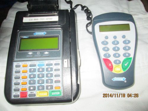 hypercom t7plus credit card machine and s9 pin pad