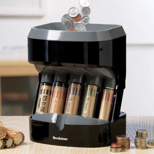 Motorized coin sorter dime nickel counter machine coin store shop bank xmas gift for sale