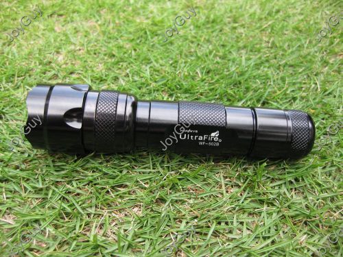 Ultrafire 502b 1wat 365nm ultraviolet uv led clip aluminium flashlight torch new for sale