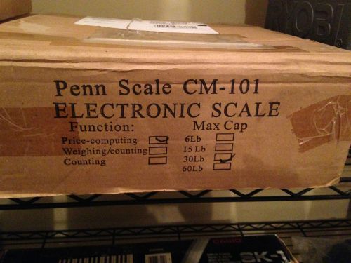 Commercial Food Sale - Penn Scale CM-101 //Excellent Condition//