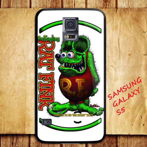 iPhone and Samsung Galaxy - The Flugies Rat Fink Logo Mouse Green - Case