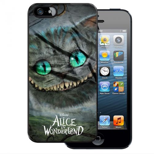 Alice In Wonderland Cats Smile iPhone 4 4S 5 5S 5C 6 6Plus Samsung S4 S5 Case