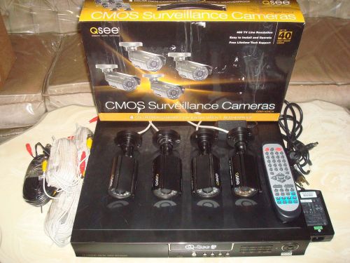 Q-See QSNDVR16R 16-Channel Digital Video Recorder w/500GB Hard Drive &amp; 4 Cameras