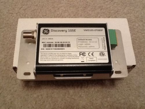 GE UVE-101 UltraView Encoder 10 (Discovery 105E) Single Channel