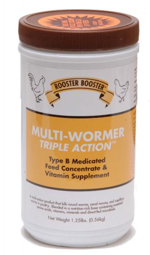Rooster Booster Triple Action Multi-Wormer 1.25Lb