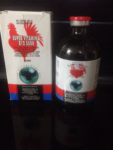 Gamefowl Huge 100 Ml Botlle Of B12 5500 !!!!