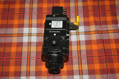 Norgren p74f-3ad-nnn inlet 150psig w/ solenoid new for sale