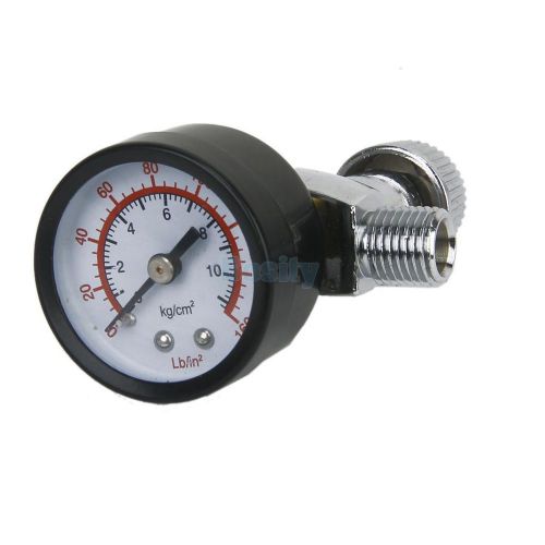 0-180 psi precision 1/4&#034; nps swivel air pressure gauge for sale