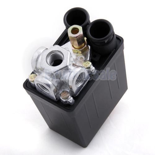 Black air compressor pressure switch control valve 90-120 psi 240v 16a for sale