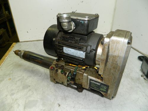 Sugino Newtric Selfeeder Drilling Unit, Model SN3U, 1/3 HP, 230/460V, Used