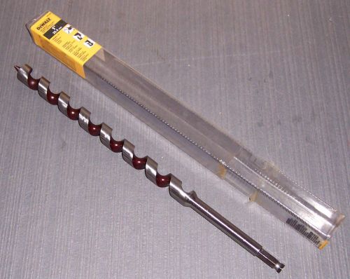 Dewalt dw1687 1&#034; x 12&#034; x 17&#034; power ship auger bit for sale