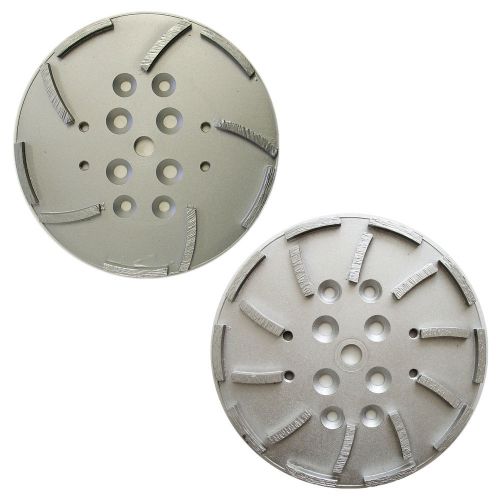 2pk 10” diamond concrete grinding disc head  for edco - 10 segs + 20segs / each for sale