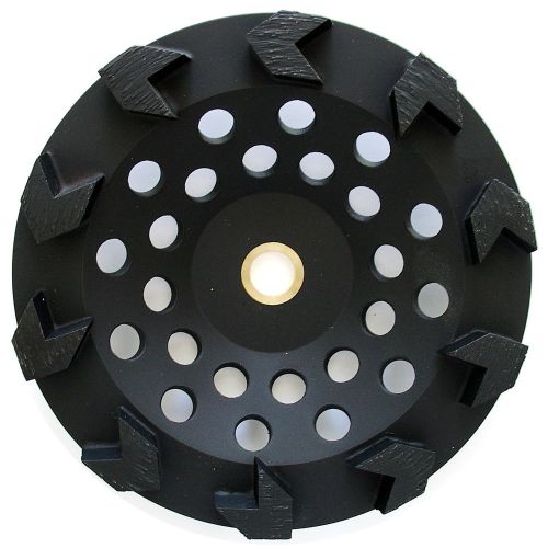 7” PREMIUM Arrow Segment Diamond Cup Wheel for Angle Floor Grinders