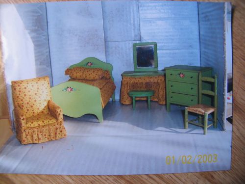 1920&#039;s German Antique 6 piece Bedroom Suite GOLDILOCKS Brand