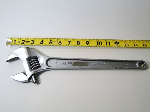 WF USA MADE MILITARY SURPLUS 15IN - 380MM ADJUSTABLE WRENCH