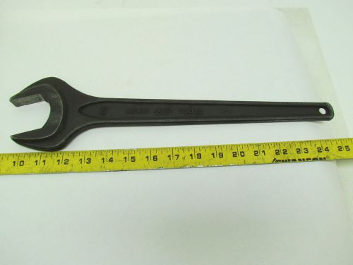 Asahi ash b 4630 46mm single open end metric wrench thin tapered handle vanadium for sale