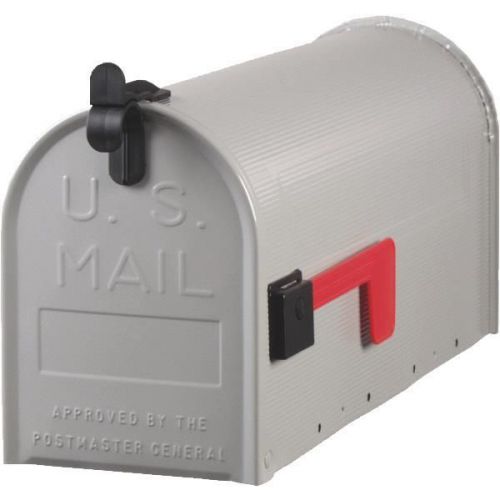 Solar Group ST10 Deluxe No. T1 Rural Mailbox-GRAY T1 MAILBOX