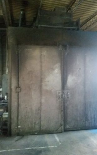 Powder coating oven 10 x 10 foot gas with gun 100s of powders