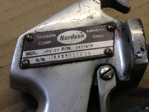 NORDSON #3 -- POWDER COAT COATING SPRAYER GUN &amp; CABLE