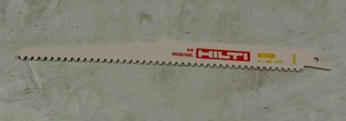 Hilti 50 Pack Wood Reciprocating Saw Blades 9in. 253237