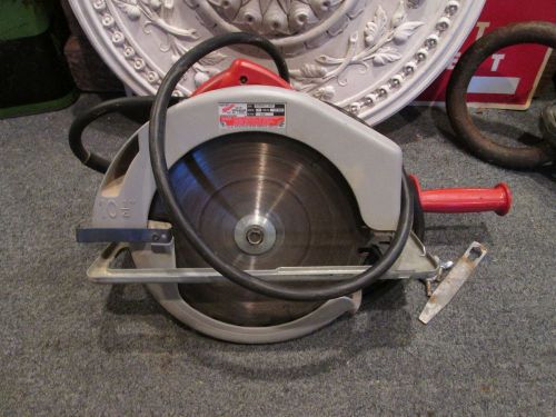 Milwaukee heavy-duty 10 1/4&#034; circular saw with metal case model 6460 for sale