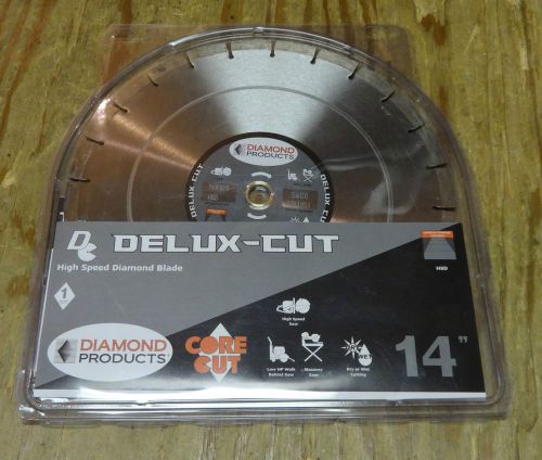 Diamond products h8d delux-cut 70499 14&#034;wet/dry 5400rpm segmented concrete blade for sale