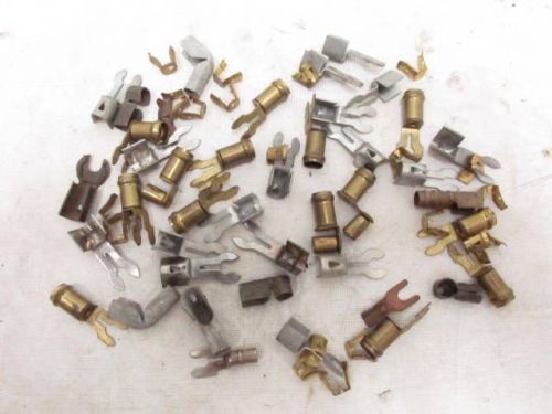 Lot of Asst Vintage NOS Spark Plug Wire Tips Ends Clips Terminal Hit Miss Maytag