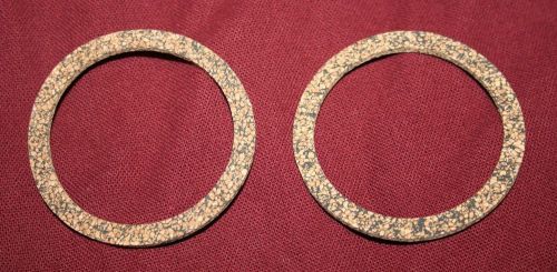 Hit &amp; miss gas engine motor drip oiler gasket 3&#034; narrow  fits lunkenheimer #5 for sale