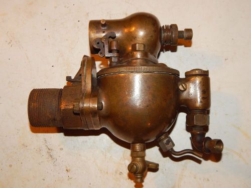 Brass Schebler Carburetor, 1 1/4&#034; Excellent Condition!