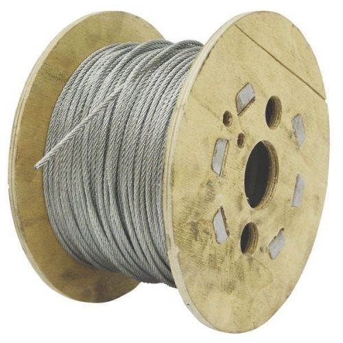 GALVANISED STEEL WIRE ROPE Metal Cable 100m Roll 3mm 4mm 5mm 6mm 8mm Galvanized