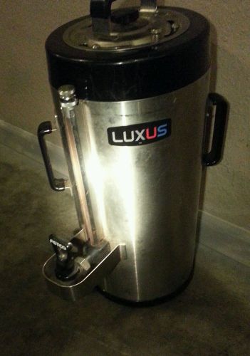Nsf stainless luxus tpd-15 fetco coffee brewer dispenser thermal urn air pot for sale
