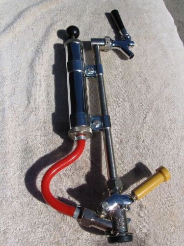 Beer Keg Pump Tapper-Excellent Condition-Used One Time-Rare Oppurtunity!!!
