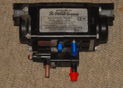 Flojet 5000-509 bervage pump-co2/compressed air operation 20-80 psi for sale