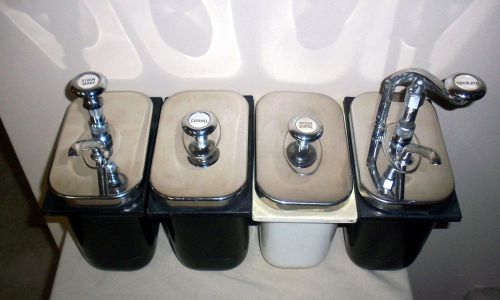 ICECREAM  TOPPING LADLE DISPENSERS AND PUMP TYPE DISPENSERS