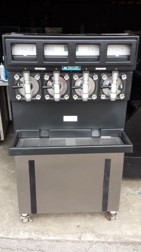 2005 taylor 349 carbonated slushie frozen drink machine maker single phase air for sale