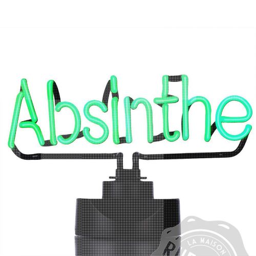 Neon sign – absinthe (green) - absinthes.com for sale