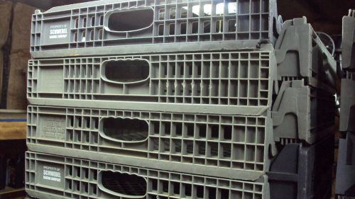 Commercial Bakery/Restaurant Plastic Bread/Bun Trays Pan Sheet #630 Lot of 6