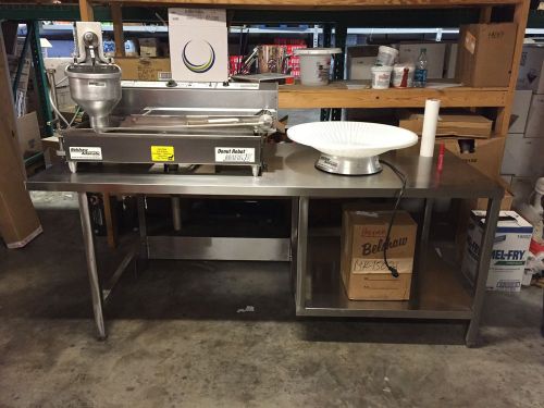 Belshaw Donut Robot Mark II MK-189 with Table and Roto Cooler