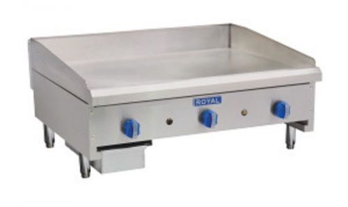 Royal range rmg-36 36&#034; heavy duty manual griddle - natural gas for sale