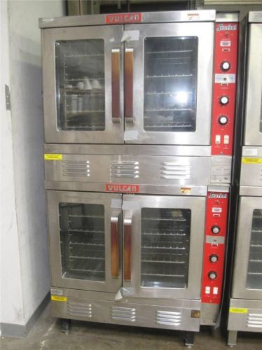 Vulcan snorkel double stack convection oven natural gas 60,000 btu sg101 for sale