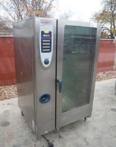 Rational 43&#034; self cooking center gas combination oven retails new $42800.00 for sale