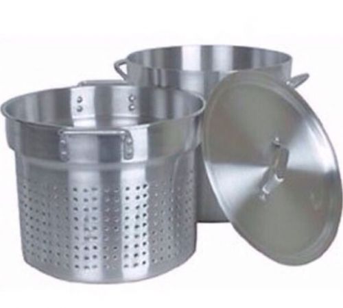 20 Quart Aluminum Pasta Cooker - Thunder Group ALSKPC120